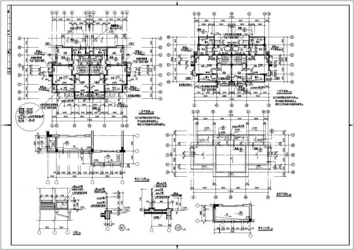 苏州市某别墅CAD全套设计完整施工图_图1