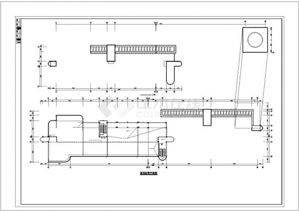 某1万多平地上五层教学楼电气设计CAD图纸（地下一层）-图一