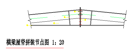 某简单钢结构厂房设计施工图纸_图1