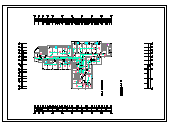 中医院干病房楼消防施工cad图纸-图二