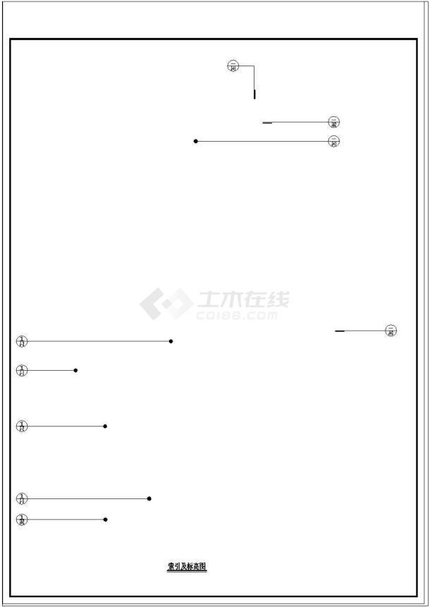 某地豪华别墅花园施工cad设计图纸-图二