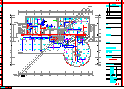 某六层空调平面及机房cad设计施工图