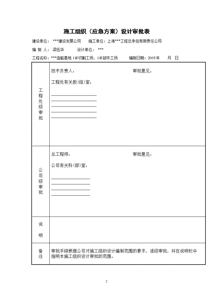 上海某工程临时用电施工组织设计方案书-图二