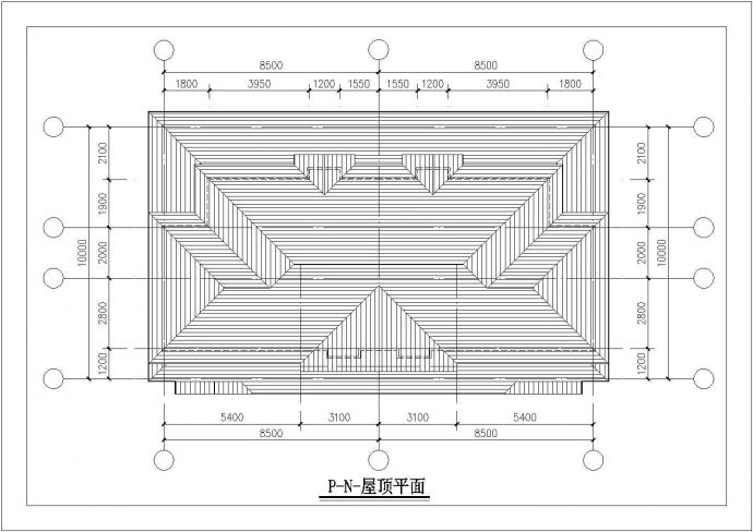 290平米3层框架结构独栋别墅平立面设计CAD图纸（含地下室/2套方案）_图1