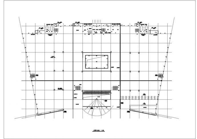 某超市建筑全套CAD建筑设计施工图_图1