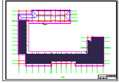 某三层养老院综合楼建筑方案cad设计图-图二