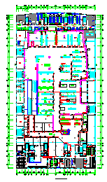 某商场平面建筑CAD设计施工图纸