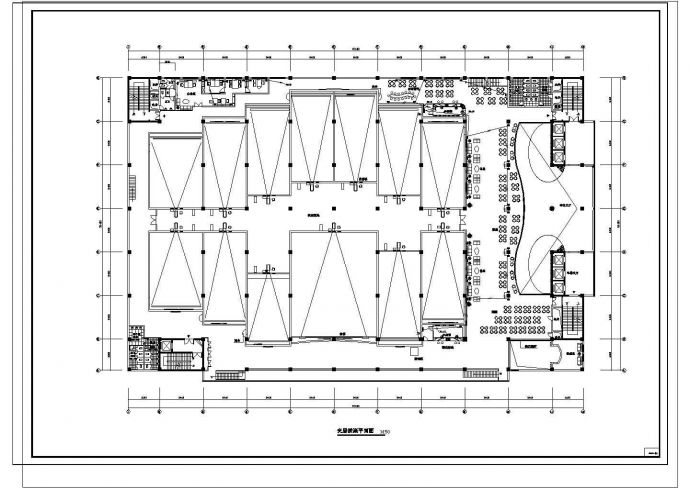 电影院室内装饰工程电路设计图_图1