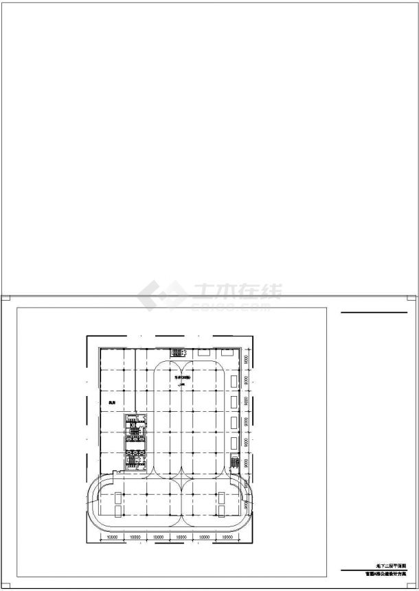官园综合楼建筑cad设计方案-图二