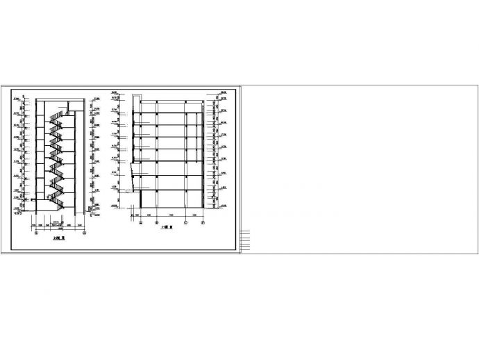 某地商办楼建筑设计CAD方案图_图1