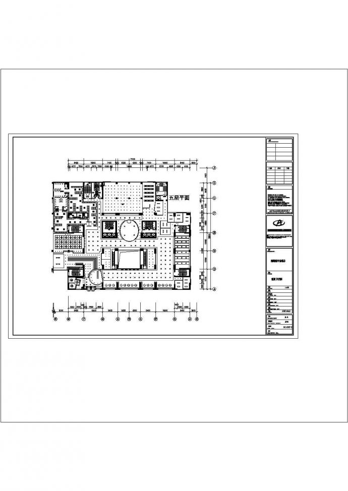 超越健身房装修CAD建筑设计施工图_图1