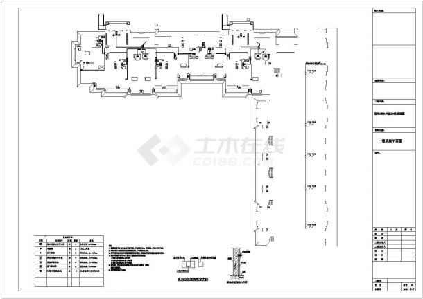 瀚海御水兰庭5#楼系统图CAD图-图二