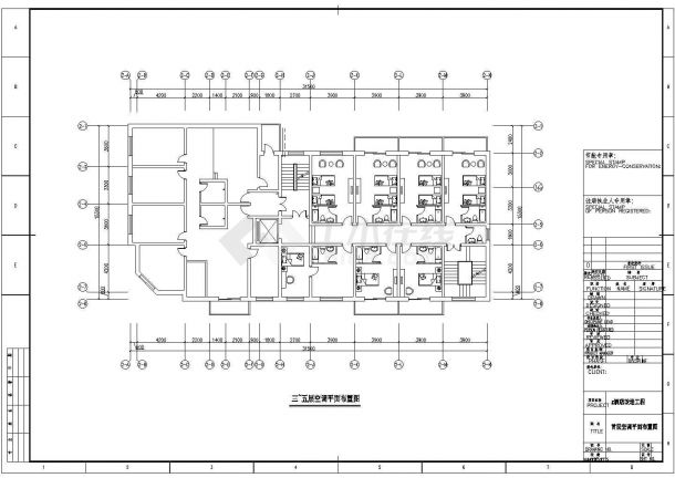 中型宾馆中央空调和卫生热水全套设计方案-图二