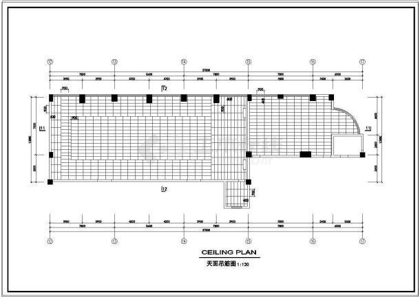 全套医院办公室装修设计cad图-图一