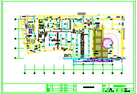 某省医院消毒供应中心整套净化空调设计cad施工图纸_图1