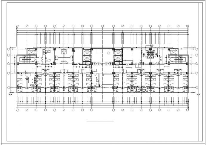 保定市医院建筑设计CAD施工图纸_图1