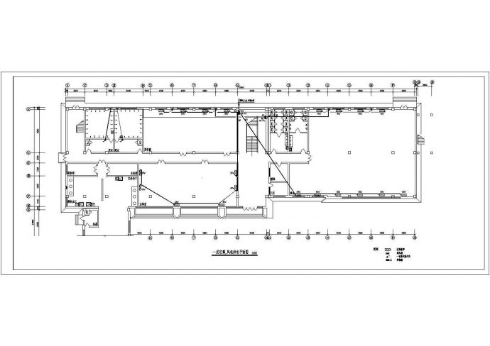 某私人训练馆电气CAD大样节点设计施工图_图1