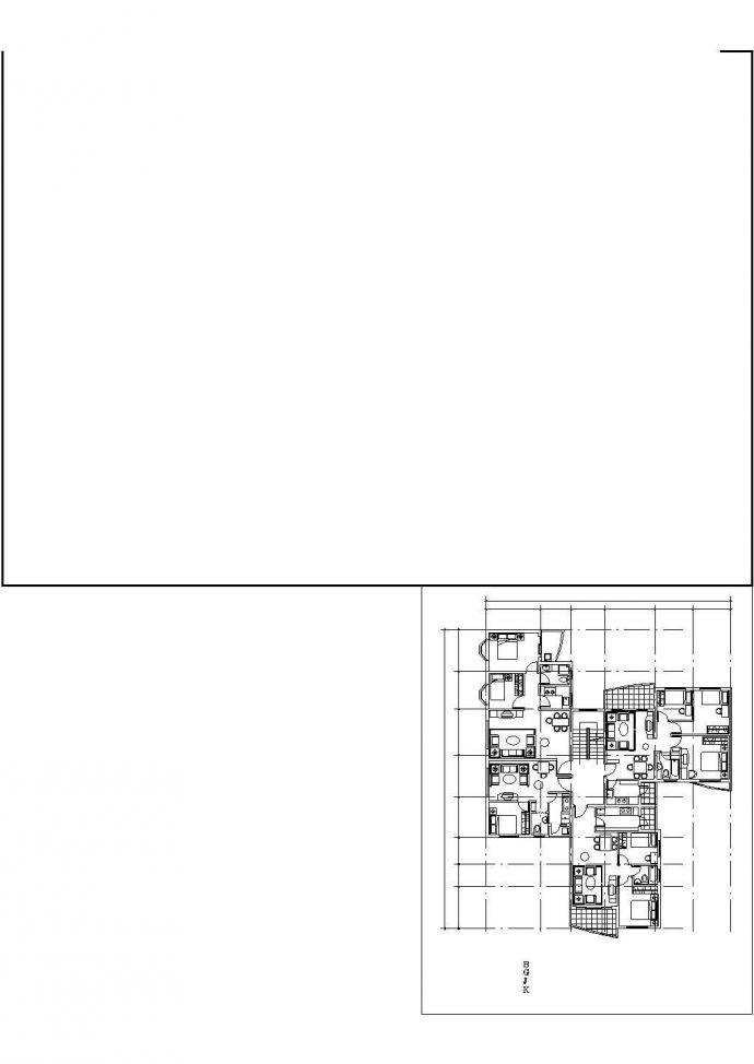 【苏州】怡馨花园小区住宅cad平面设计方案图纸_图1