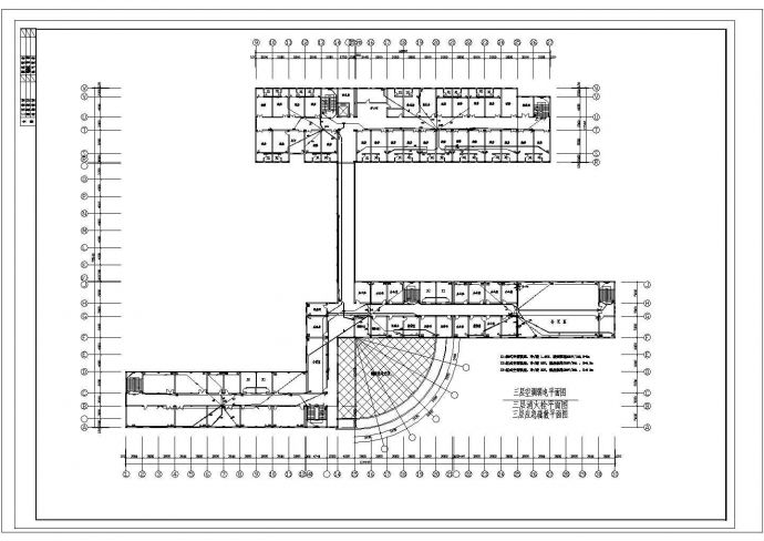 长114.44米宽79.54米局部6层医院综合楼电气施工图（含设计说明）_图1