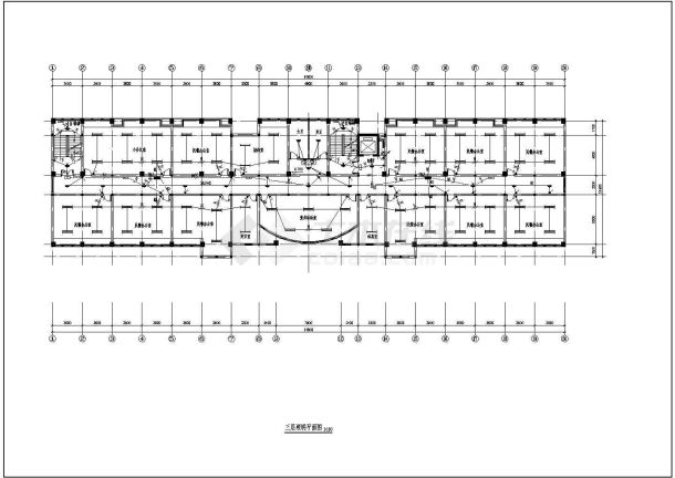 某高校保安用房设计CAD详细施工完整电气图-图二