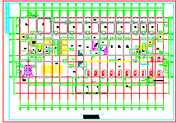 某十层医院建筑cad设计施工图（含节能设计）-图二