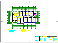 某市3层派出所办公楼建筑cad设计施工图_图1