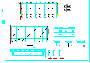 某天桥结构cad设计施工图纸_图1