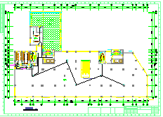 某小区电气内部设计施工CAD图纸-图一