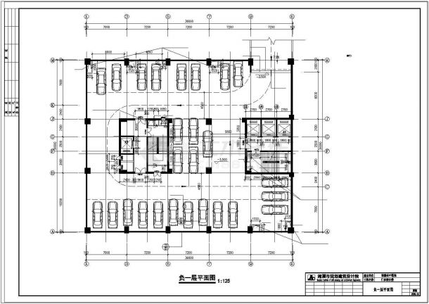 溆浦县医院装修cad设计施工图-图二