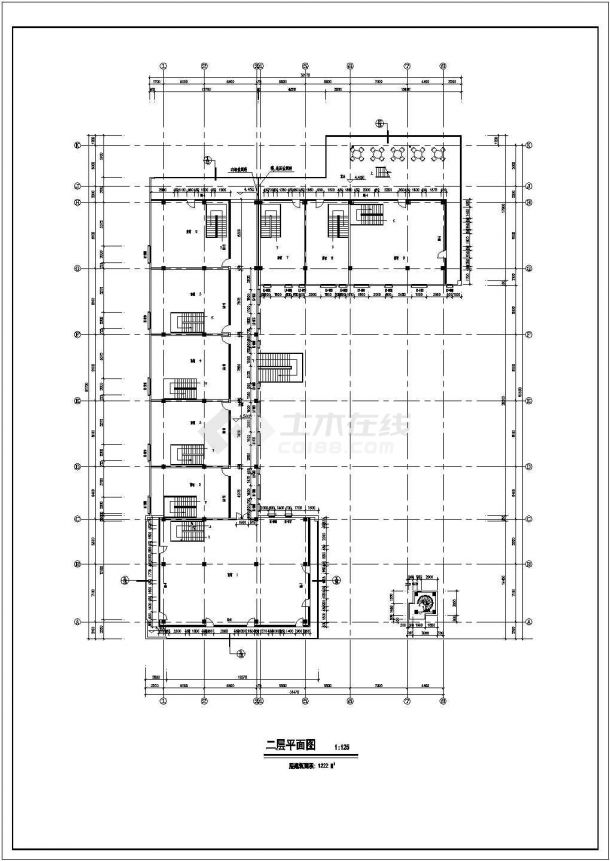 1018平米住宅建筑设计施工图-图一