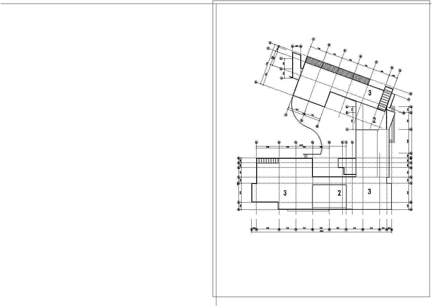 某学校化学实验楼CAD全套框架结构设计施工图纸
