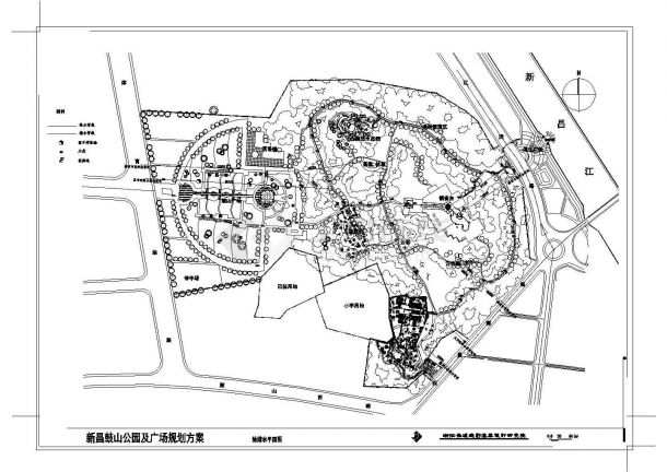 新昌鼓山公园景观规划设计施工图-图二
