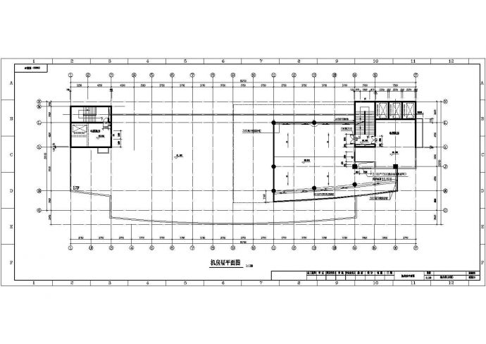 某青岛医院综合楼CAD框架结构设计施工全套图_图1