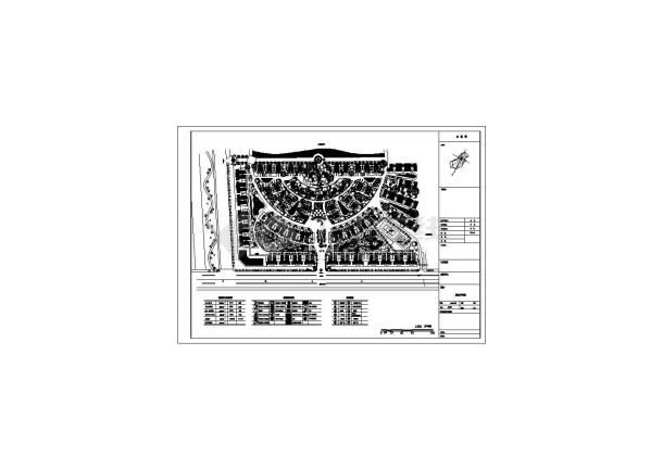 某地区别墅绿化规划设计施工详细方案CAD图纸-图一