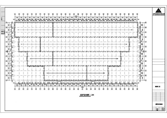 厂房设计_某公司11#厂房工程结构设计CAD图纸_图1