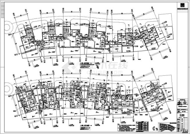 住宅设计_某地区指挥中心一号地块1版建筑归档CAD图-图一