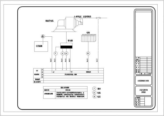 某后备电源系统结构CAD详细图_图1