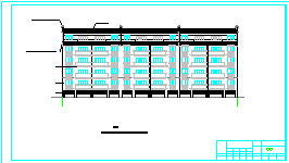某住宅6层砖混建筑结构cad设计施工图