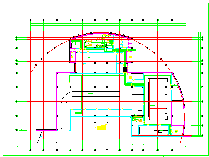 某住宅地下室中央空调cad全套设计施工图纸-图二