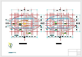 某综合激光研究所办公大楼cad方案图纸(含效果图）_图1