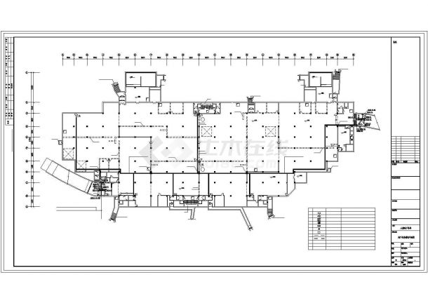 地下车库电气系统施工平面参考CAD详细图集-图一