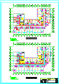 南塔楼电气整套设计施工CAD图纸-图一