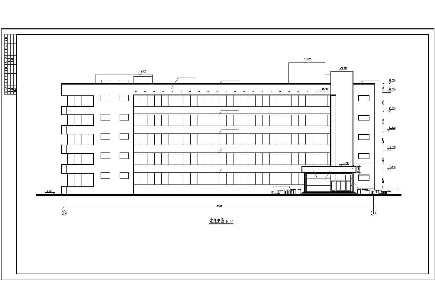 精神病疗养院全套建筑设计CAD施工图