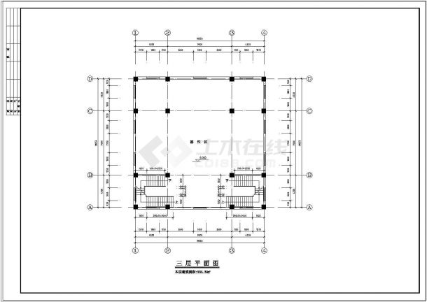 某地区古建筑佛塔设计CAD施工图纸-图二