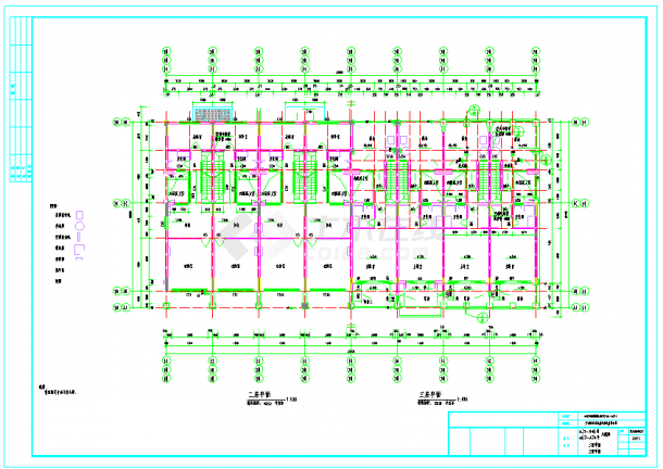 金碧骏鸿花园框架结构低密度住宅CAD全套建筑施工图（含设计说明）-图一