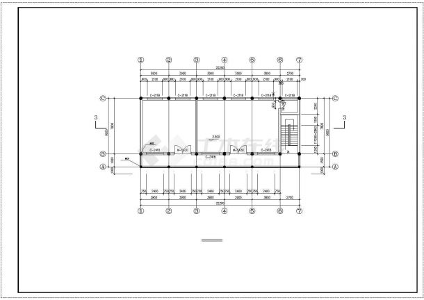某古建群（方丈室）建筑设计CAD图纸-图二