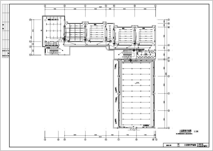 城南小学五层教学楼电气设计方案图纸_图1