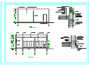 亚尔曼出品 厕所建筑施工设计图纸-图二