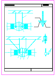 全套风管设计cad施工详细设计图纸-图二