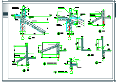徽派三层民居建筑设计CAD施工详图-图二